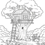 coloriage Jardin à imprimer a4