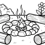 coloriage Jardin à imprimer gratuit