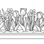 coloriage Jardin pour bebe a imprimer