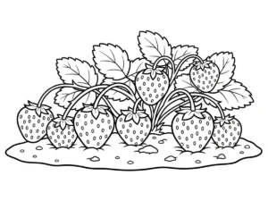 coloriage Jardin pour enfant de 8 ans