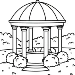 imprimer coloriage Jardin gratuit