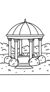 imprimer coloriage Jardin gratuit