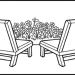 coloriage Jardin à imprimer pour enfant de 7 ans