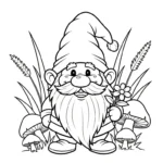 coloriage Jardin et dessin a imprimer