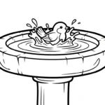 imprimer coloriage Jardin gratuit