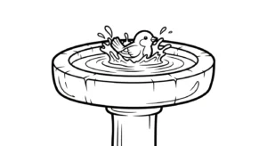 imprimer coloriage Jardin gratuit