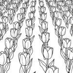 coloriage Jardin à imprimer gratuitement pdf