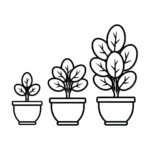 coloriage Jardin et decoupage a imprimer gratuit