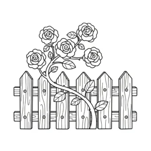 coloriage Jardin a dessiner et imprimer