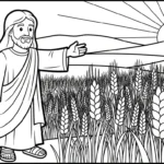coloriage Jésus Christ pour enfant