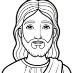 coloriage Jésus Christ pour primaire