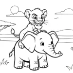 coloriage Lion updated et dessins