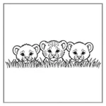 coloriage Lion updated gratuit pour enfants