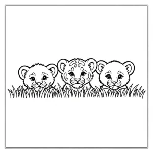 coloriage Lion updated gratuit pour enfants