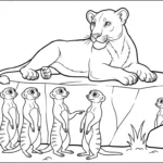 a imprimer coloriage Lion updated gratuit