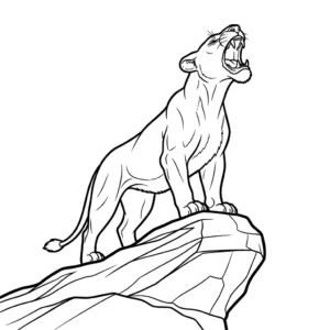 coloriage Lion updated gratuit