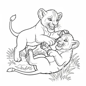 coloriage Lion updated à imprimer pour enfant de 8 ans