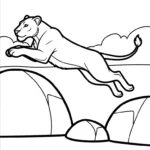 coloriage Lion updated pour enfant de 5 ans