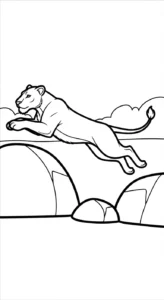 coloriage Lion updated pour enfant de 5 ans