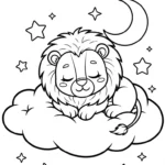 coloriage Lion updated pour enfant de 6 ans