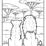 coloriage Lion updated à imprimer pour enfant de 8 ans