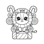 coloriage Lion updated à imprimer pdf gratuit