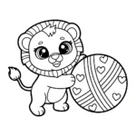 coloriage Lion updated a colorier en ligne gratuitement