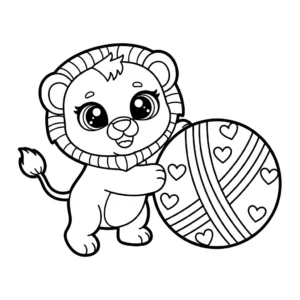 coloriage Lion updated a colorier en ligne gratuitement