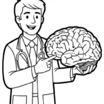 coloriage Médecin gratuit pour enfants