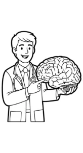 coloriage Médecin gratuit pour enfants