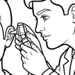 coloriage Médecin pour enfant de 10 ans