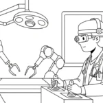 coloriage Médecin a imprimer gratuitement