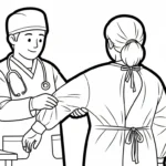 coloriage Médecin en ligne pour enfant