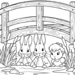 coloriage Peter Rabbit à imprimer gratuit