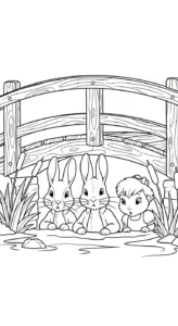 coloriage Peter Rabbit à imprimer gratuit