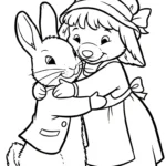 coloriage Peter Rabbit a colorier en ligne gratuitement