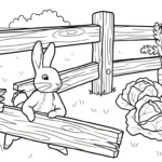 a imprimer coloriage Peter Rabbit gratuit
