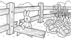 a imprimer coloriage Peter Rabbit gratuit
