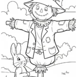 coloriage Peter Rabbit a imprimer gratuit