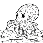 coloriage Pieuvre en ligne