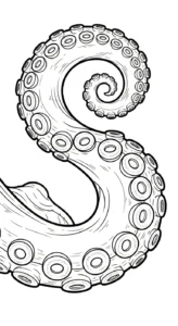coloriage Pieuvre en ligne pour enfant