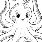 coloriage Pieuvre d