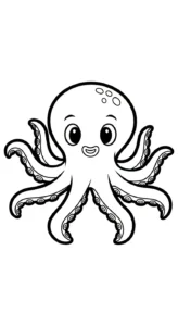 télécharger coloriage Pieuvre gratuit