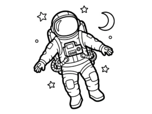 coloriage Science pour enfant de 2 ans
