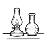 coloriage Science pour enfant de 4 ans