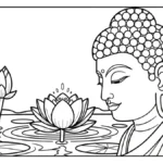 coloriage Siddhartha Gautama gratuit