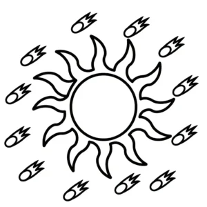 coloriage Système Solaire a telecharger