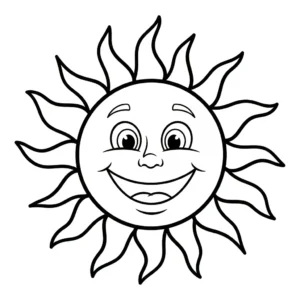 coloriage Système Solaire à imprimer pour enfant de 10 ans