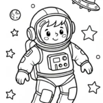 coloriage Système Solaire a colorier en ligne gratuitement