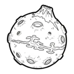 coloriage Système Solaire gratuit a imprimer